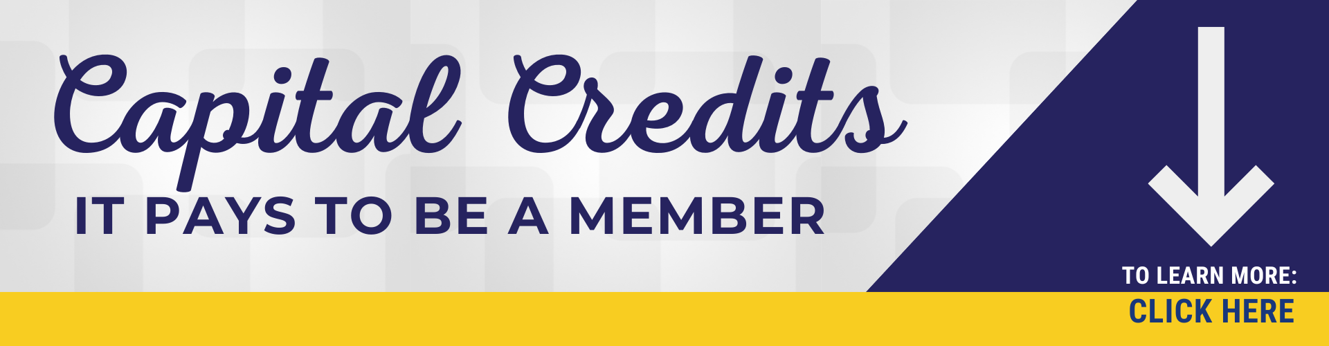 Capital Credits - it pays